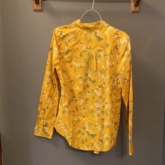 Mustard Button-Down - Picture 2 of 2